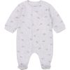 Pyjama imprimé en coton bio CARREMENT BEAU BEBE COUCHE GARCON Gris