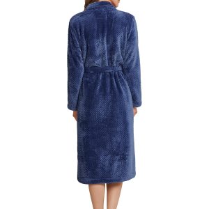 SCHIESSER Robe de chambre  bleu