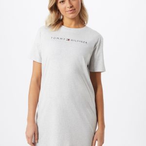 Tommy Hilfiger Underwear Chemise de nuit  gris clair / blanc / bleu foncé / rougeAbout You FR