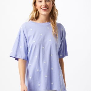 Cotton On Chemise de nuit '90's'  bleu clair / blancAbout You FR