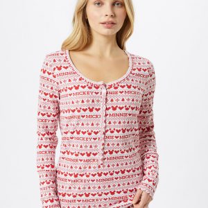 Cotton On Chemise de nuit  rouge / blancAbout You FR