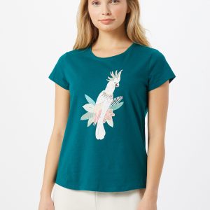 ETAM Chemise de nuit 'LEIDA'  vert foncé / blancAbout You FR