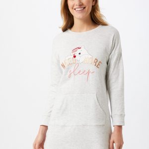 ETAM Chemise de nuit 'ORIANNE'  gris clair / mélange de couleursAbout You FR