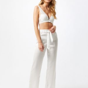 ETAM Pantalon de pyjama ‘KATE’  blanc