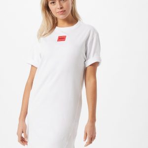 HUGO Chemise de nuit 'Neyle'  blanc / rougeAbout You FR