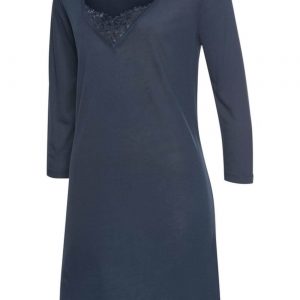 LASCANA Chemise de nuit  bleu nuit