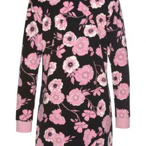 LASCANA Chemise de nuit  noir / rose / blancAbout You FR