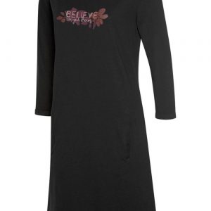 LASCANA Chemise de nuit  noir / rose foncéAbout You FR