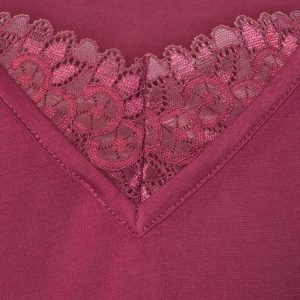 LASCANA Chemise de nuit  rouge pastel