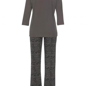 s.Oliver Pyjama  gris foncé