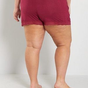 Short de pyjama rouge Kiabi