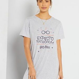 Chemise de nuit ‘Harry Potter’ gris chiné Harry Potter