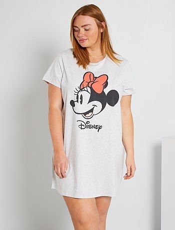 Chemise de nuit 'Les 101 Dalmatiens' gris chiné Disney