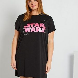 Chemise de nuit 'Star Wars' noir Star Wars