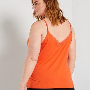 Débardeur de nuit orange Kiabi