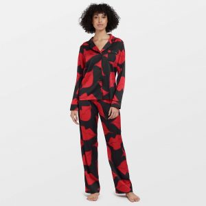 Ensemble Chemise et Pantalon Lola Rouge Rouge Bluebella