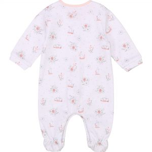 PYJAMA CARREMENT BEAU BEBE COUCHE FILLE Blanc