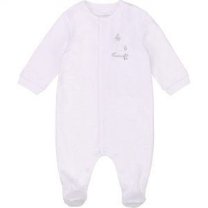 PYJAMA CARREMENT BEAU BEBE COUCHE GARCON Blanc