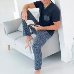 Pantalon pyjama imprimé – Pas cher – Pour homme | Blancheporte