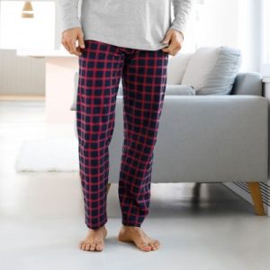 Pantalon pyjama imprimé carreaux – Pas cher – Pour homme | Blancheporte