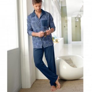 Pyjama fantaisie manches longues – Pas cher – Pour homme | Blancheporte