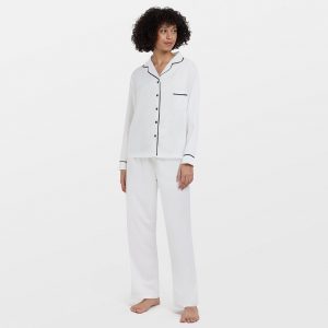 Veste et Pantalon Claudia Blanc Ivoire Bluebella