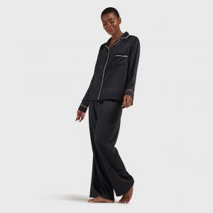Veste et Pantalon Claudia Noir Noir Bluebella