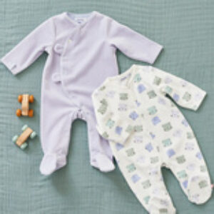 Set de 2 pyjamas 1 pièce Nouky
