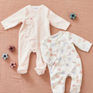 Set de 2 pyjamas 1 pièce Nouky