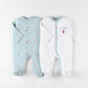 Set de 2 pyjamas 1 pièce