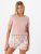 CALIDA Pyjama ‘Sweet Dreams’  blanc / rose