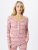 Cotton On Chemise de nuit  rouge / blanc