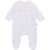 Pyjama en coton biologique avec boîte CARREMENT BEAU BEBE COUCHE FILLE Blanc