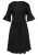 s.Oliver Chemise de nuit  noir